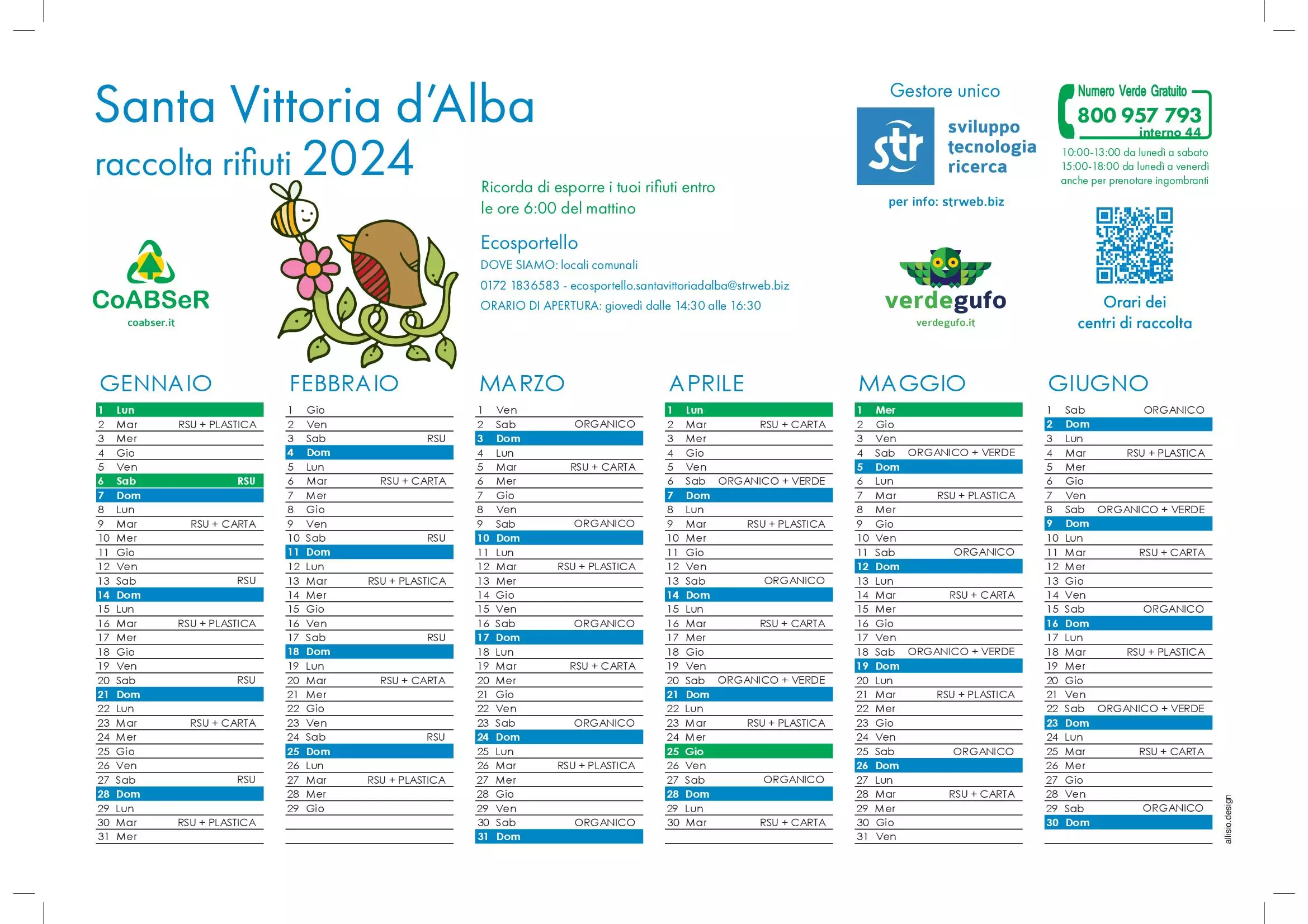 Raccolta rifiuti 2024